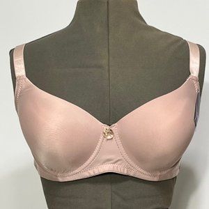 SOFRA Full Coverage Underwire Lightly Padded Nude Bra NWT